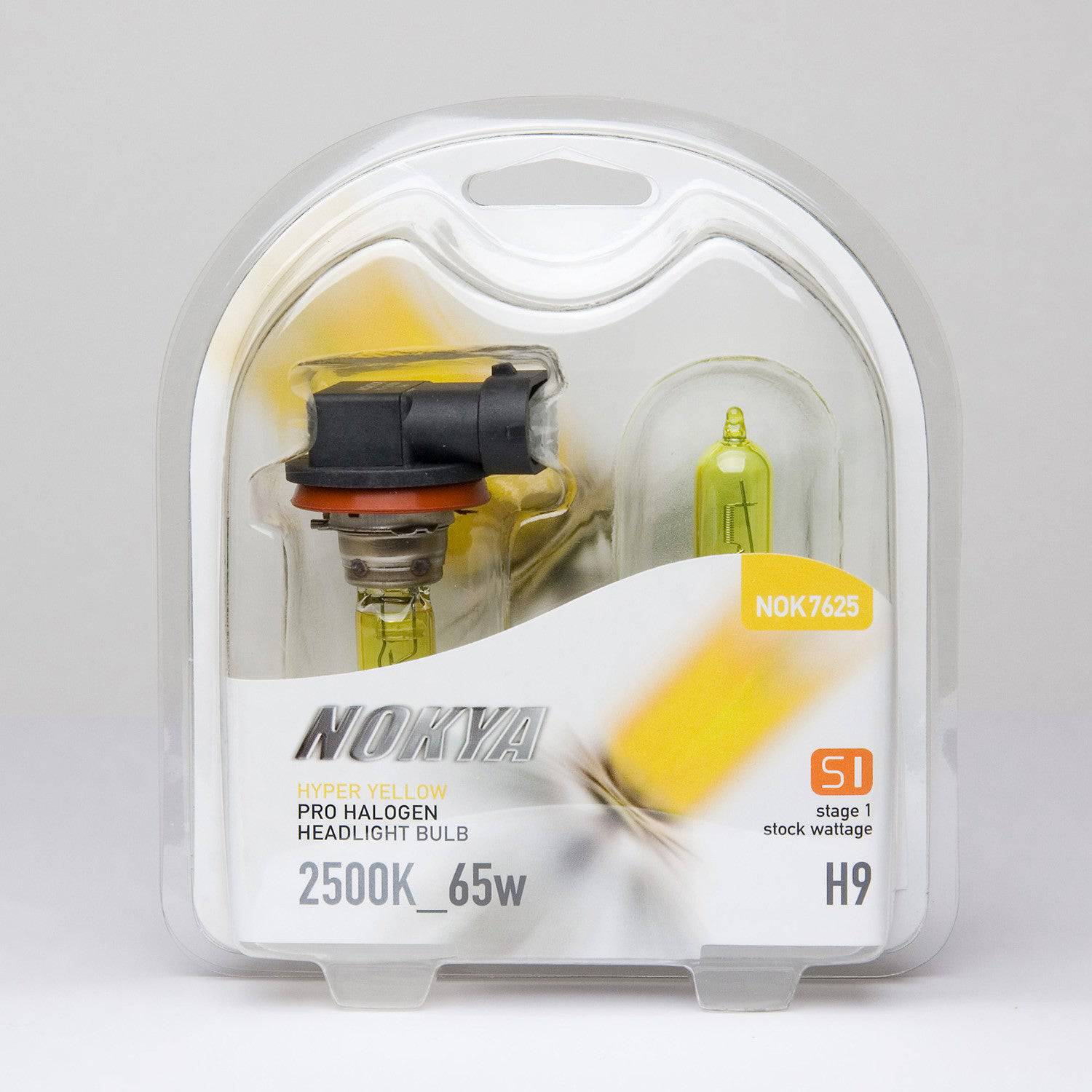 Nokya Hyper Yellow H9 Light Bulbs 2500K 65W - Premium Amber Fog Lights for Cars, Trucks & SUVs - Ideal for Night Driving, Foggy Conditions & Off-Road Adventures