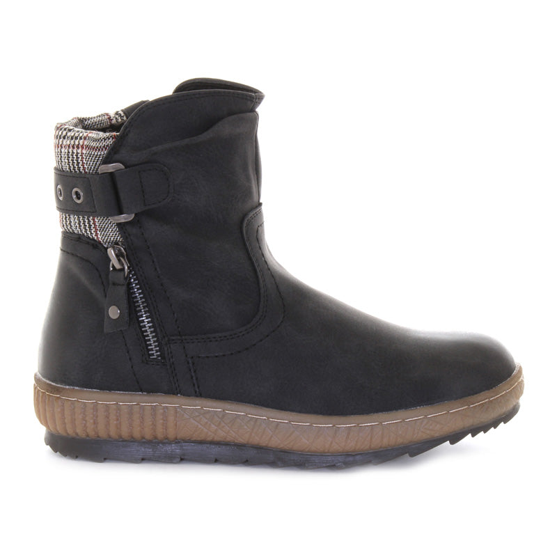 Women's Carol Knit Sweater Boots - Cozy Winter Boots for Women, Slip-On Warm Booties with Soft Fleece Lining, Perfect for Indoor/Outdoor Wear, Home, Office & Casual Outings