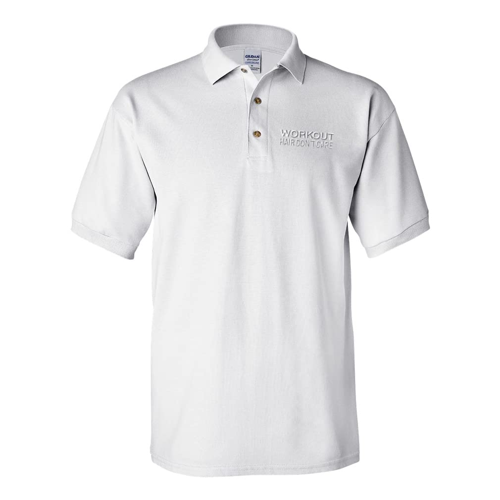 Custom Men's Polo Shirts - Breathable Workout & Golf Shirts with Moisture-Wicking Short Sleeves | Perfect for Gym, Golf Course & Casual Wear