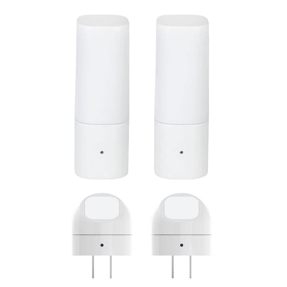 4 Pack LED Night Lights for Kids & Adults - Soft Glow Plug-in Nightlight for Bedroom, Nursery, Hallway, Bathroom - Energy Efficient & Safe Night Lamp for Home Use