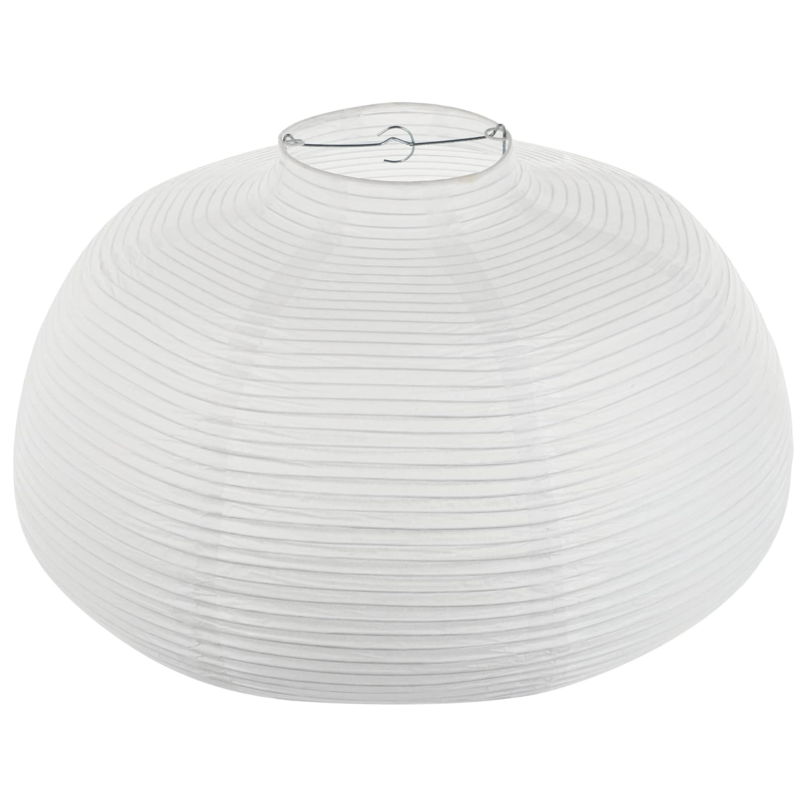 Japanese Rice Paper Lamp Shade - White Handmade Washi Paper Light Cover for Table Lamps, Ceiling Lights | Perfect for Home Decor, Wedding, Birthday Party & Bedroom Lighting