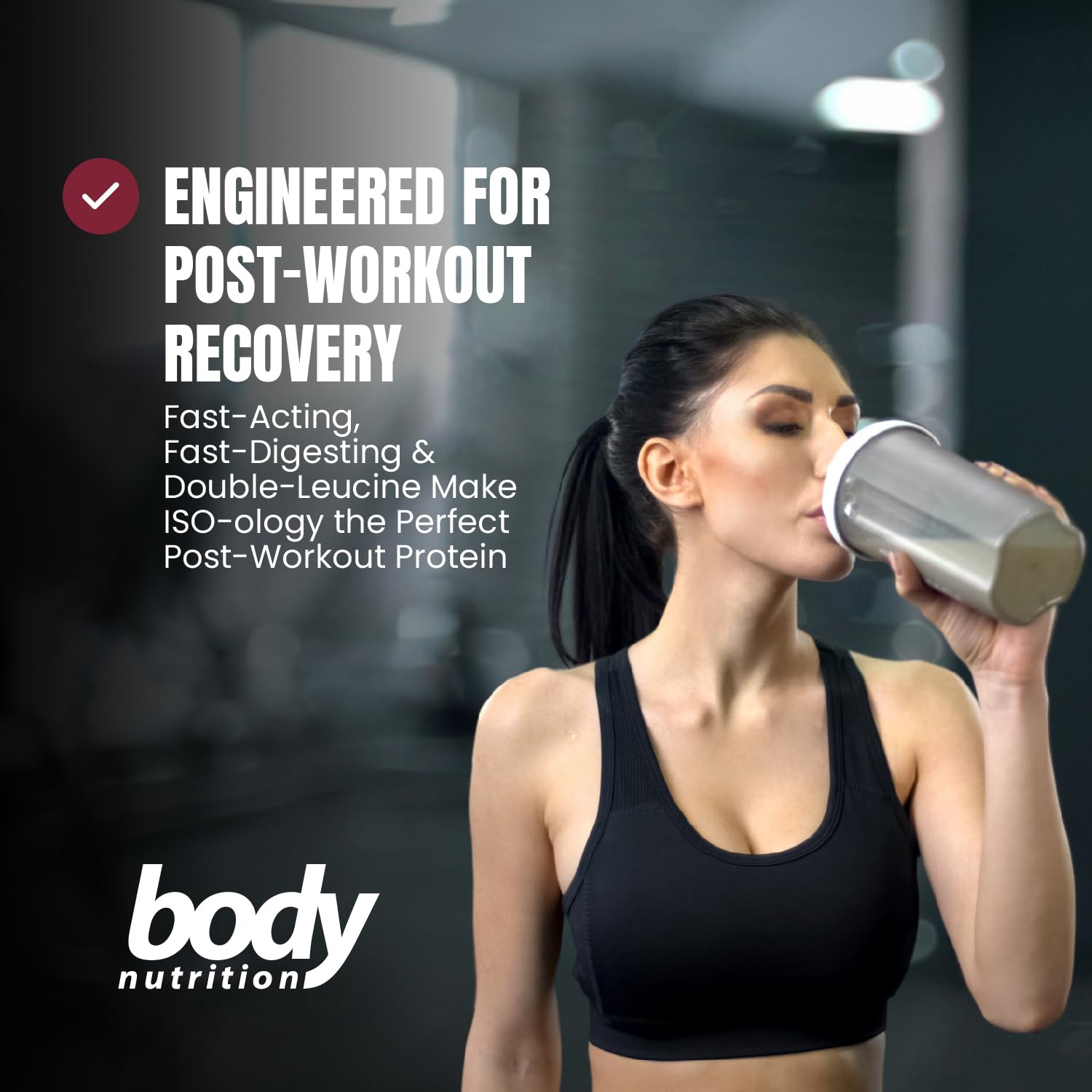 ISO-Ology Leucine-Enhanced Whey Isolate Protein Powder - Gluten Free, Low Sugar & Low Carb Whey Protein for Men & Women - Cinnabun Flavor (34g) - Perfect Post-Workout Recovery Shake for Muscle Growth & Fitness Goals