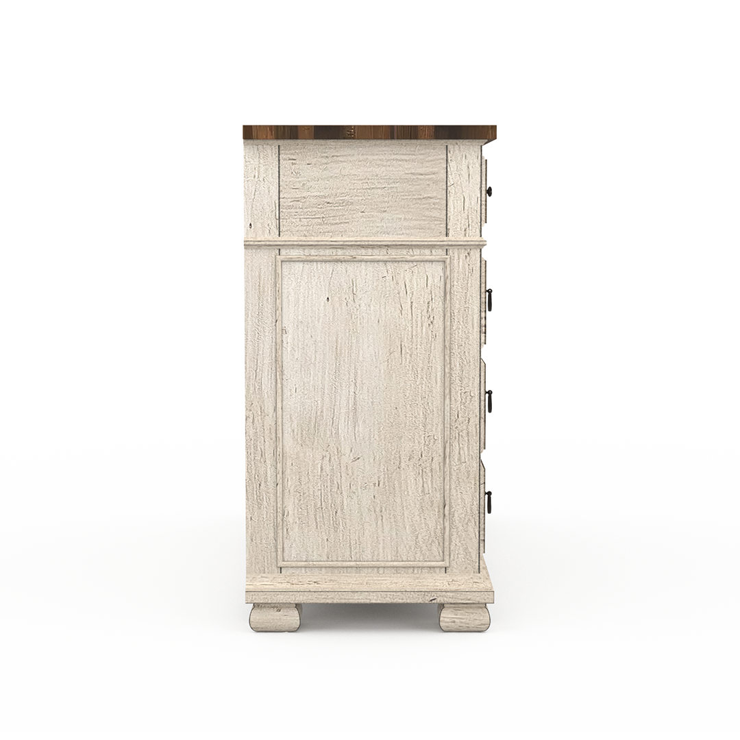 Belmont Dresser - Modern 6-Drawer Chest for Bedroom & Living Room Storage | Solid Wood Furniture for Home Organization & Decor