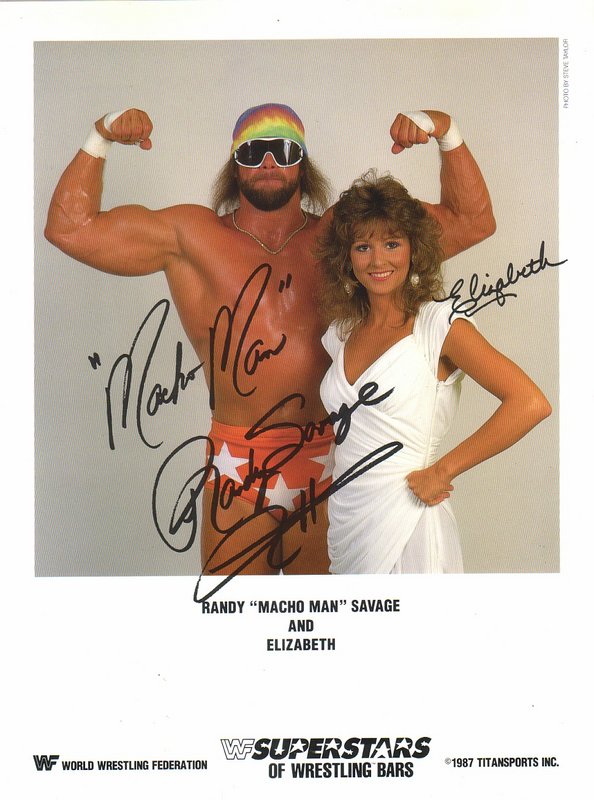 1987 Macho Man Randy Savage & Elizabeth Superstars of Wrestling Ice Cream Bars - Vintage Wrestling Collectible for Fans & Memorabilia Enthusiasts - Perfect for Display, Gifts, and Nostalgic Wrestling Decor