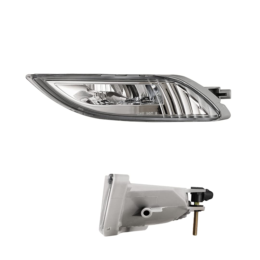 WolfX LED Fog Lights for 2006-2010 Toyota Sienna - Bright Replacement Driving Fog Lamps with Switch & Wiring Kit (Clear Lens) - Perfect for Night Driving & Foggy Conditions