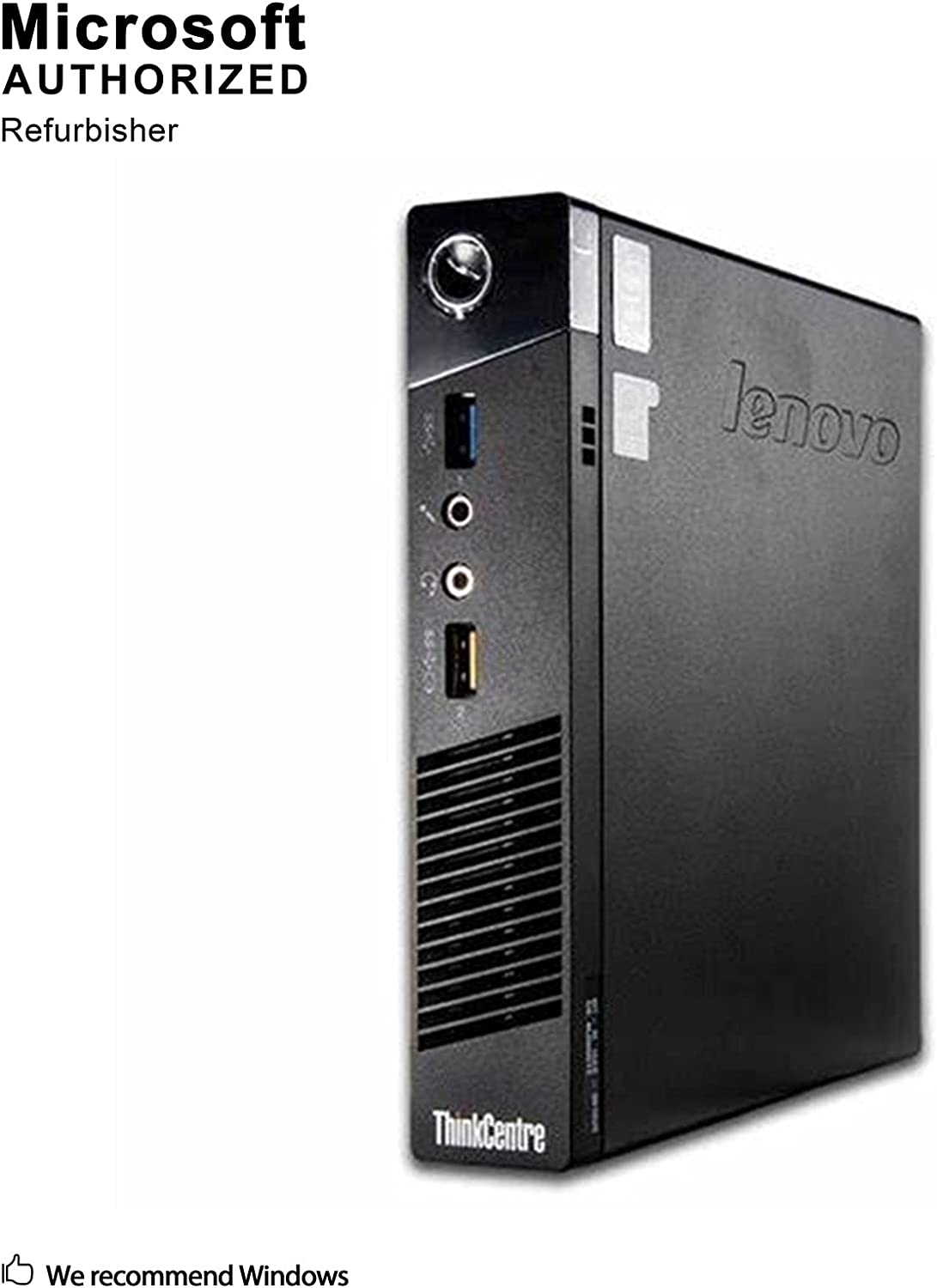 Lenovo ThinkCentre M93P Tiny Mini Desktop PC - Intel Core i5-4590T Quad Core Processor up to 3.6GHz | 16GB RAM | 256GB SSD | WiFi | Windows 10 Pro | VGA+DP Ports | Compact Home & Office Computer for Business, Productivity, and Remote Work