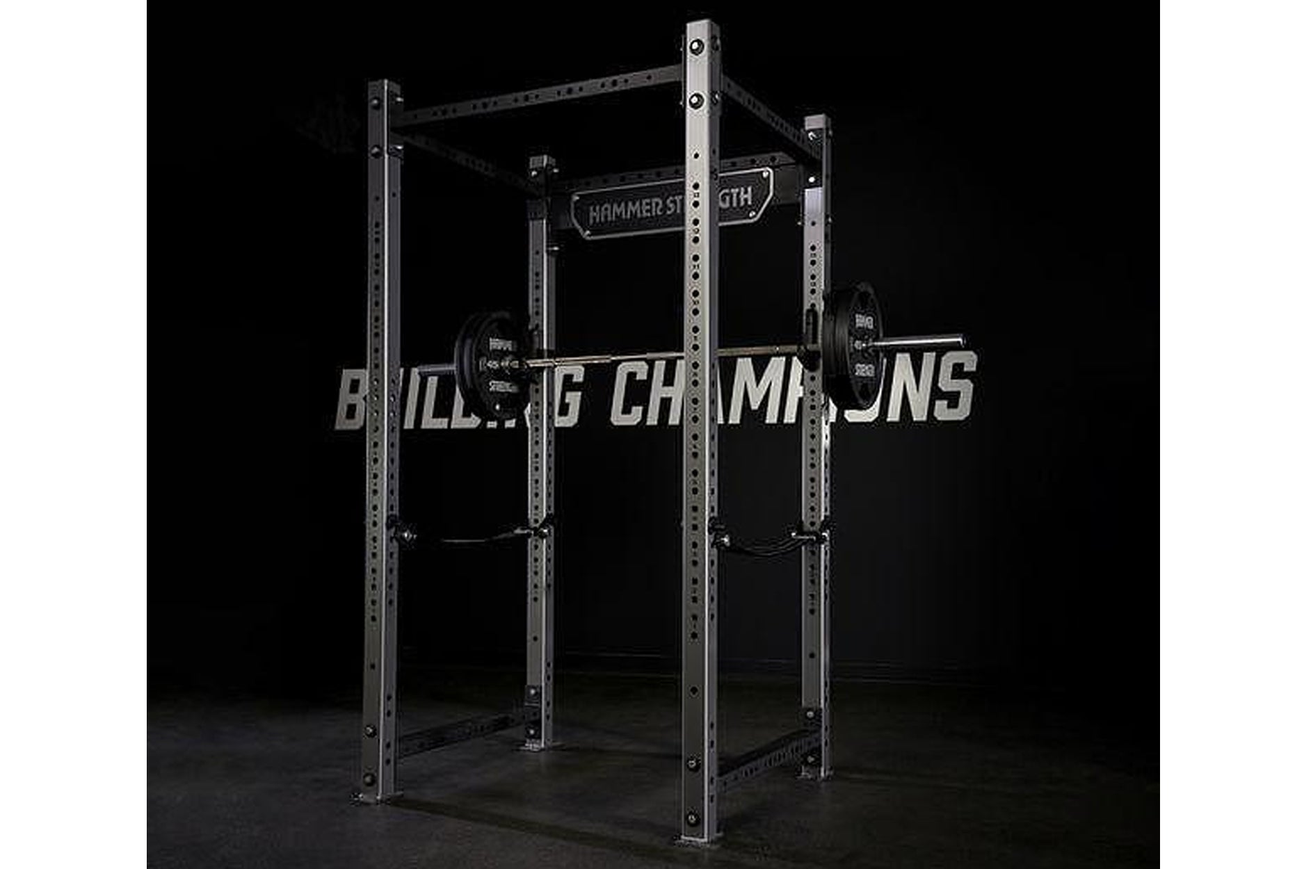 Hammer Strength HD Athletic NX Power Rack - Heavy Duty Gym Equipment for Weight Training & Strength Building | Perfect for Home & Commercial Gyms