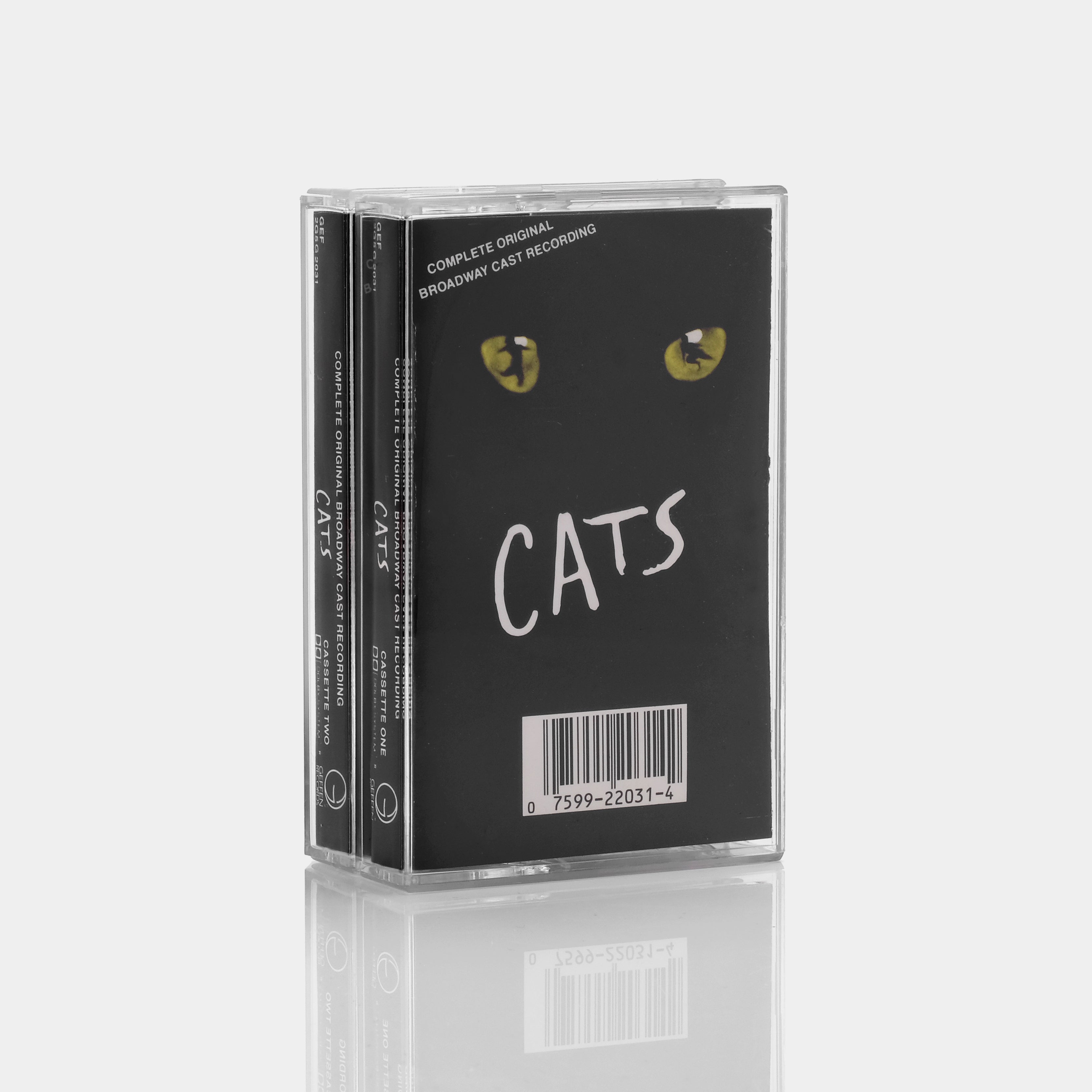 Complete Original Broadway Cast Recording of 'Cats' Musical - Cassette Tape Set - Perfect for Theater Lovers & Broadway Collectors