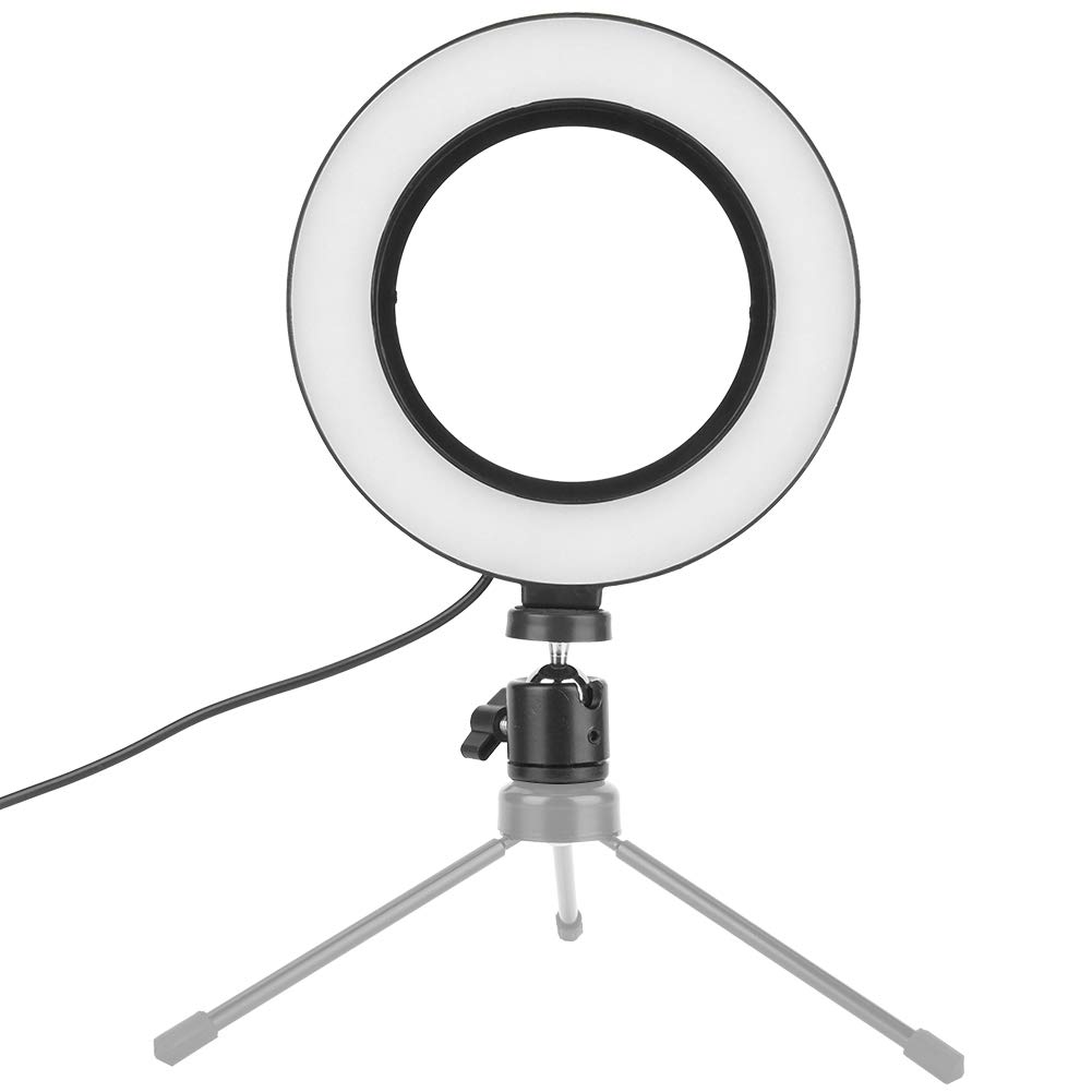 PRAV® LED Video Light with 3 Lighting Modes - Professional Photography Fill Light for YouTube, TikTok & Live Streaming - Perfect for Makeup Artists, Beauty Vloggers & Content Creators