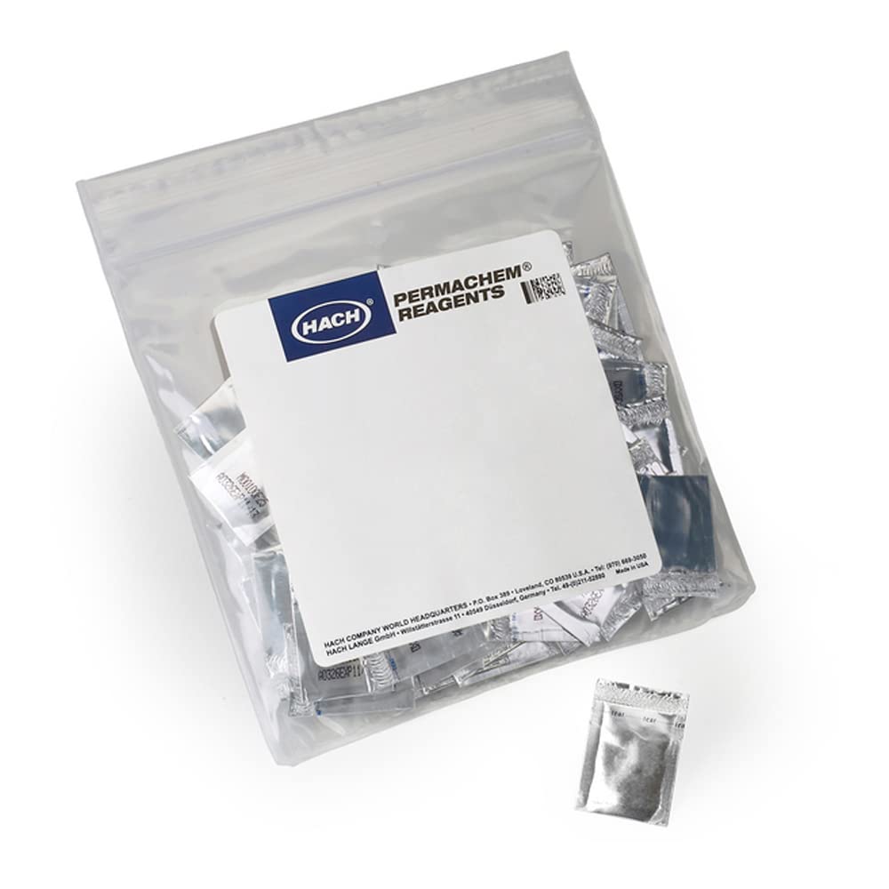 Hach DEHA Reagent Powder Pillows - Pack of 100 for Water Testing