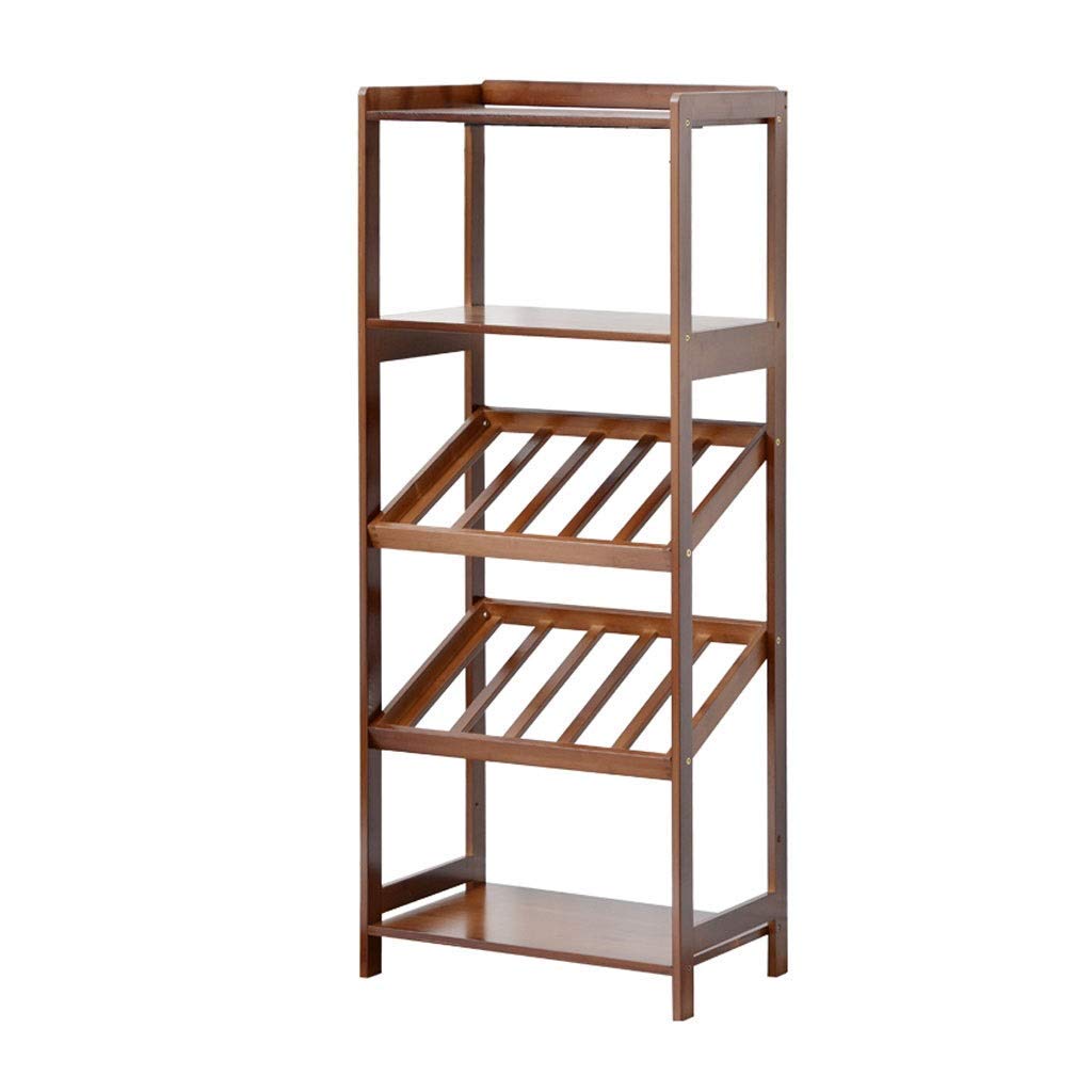 Solid Wood Wine Rack - European Style Free Standing Floor Wine Storage Display Stand for 12 Bottles - Modern Home Bar & Kitchen Decor (Color: Brown) - Perfect for Dining Rooms, Wine Cellars & Entertaining Spaces