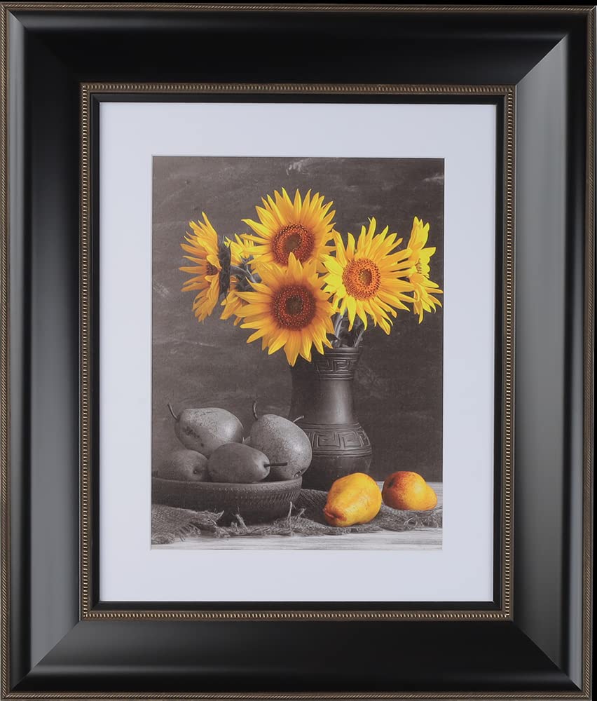 4 Inch Premium Polystyrene Picture Frame 24x24 - Elegant Chocolate & Gold - Made in USA - Perfect for Wall Art, Photo Displays & Home Decor