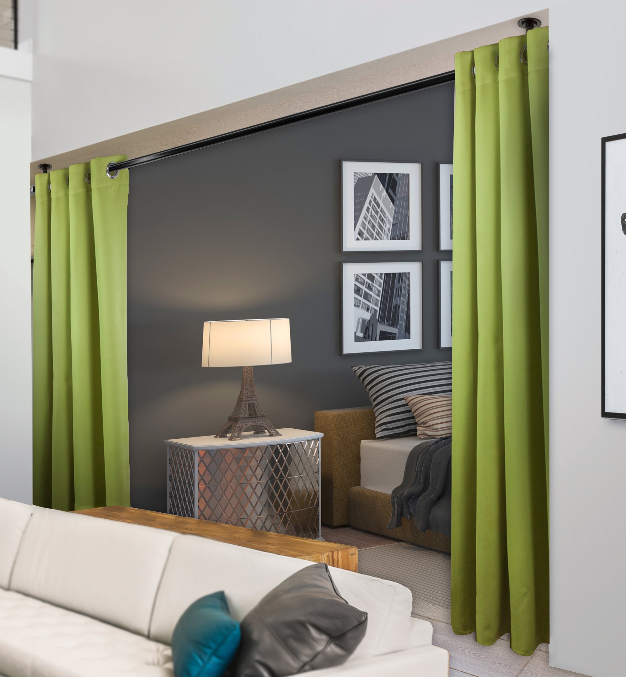 Rod Desyne Thermal Insulated Blackout Curtains with Metal Grommets - 120