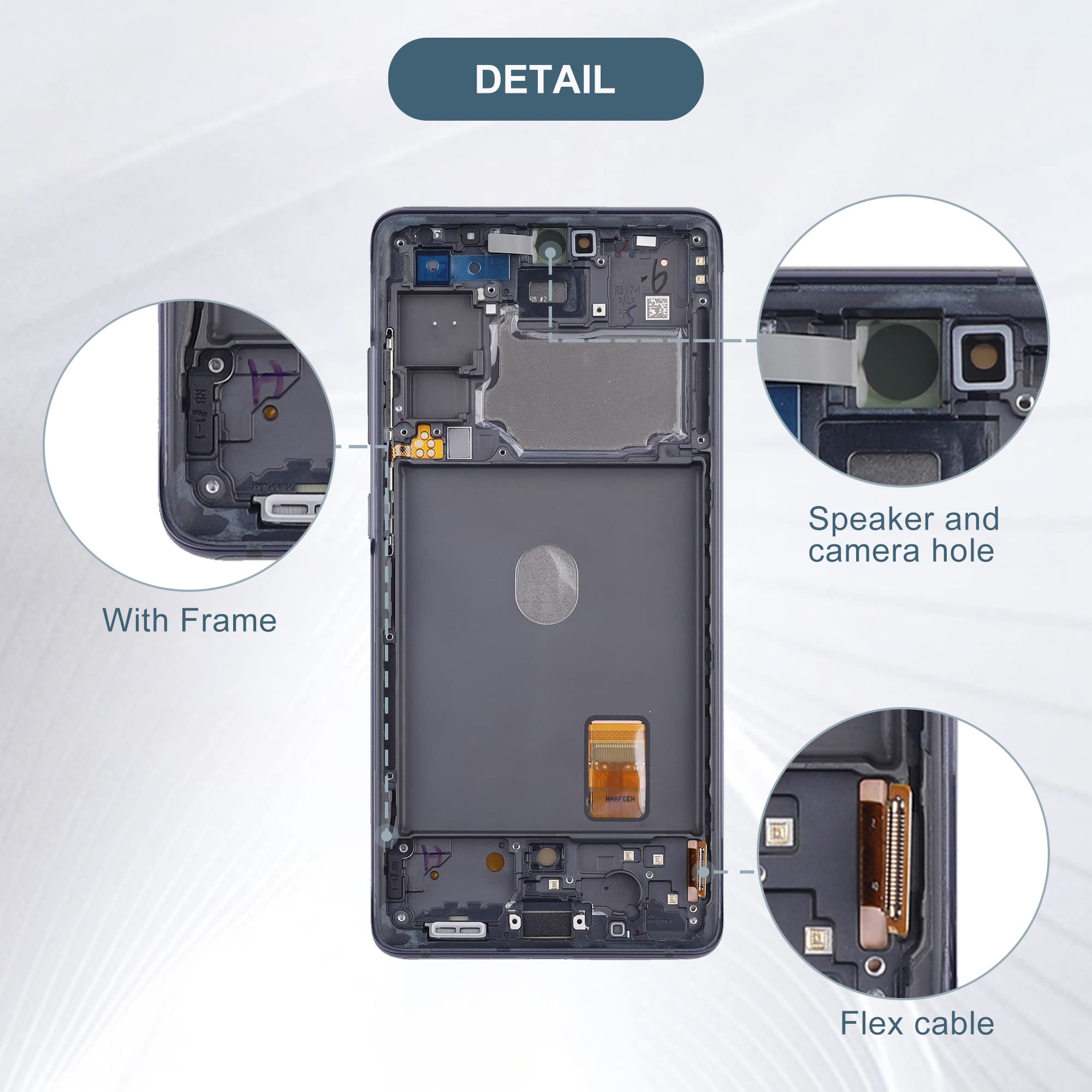 AMOLED Display for Samsung Galaxy S20 FE SM-G780F/DSM - 6.5