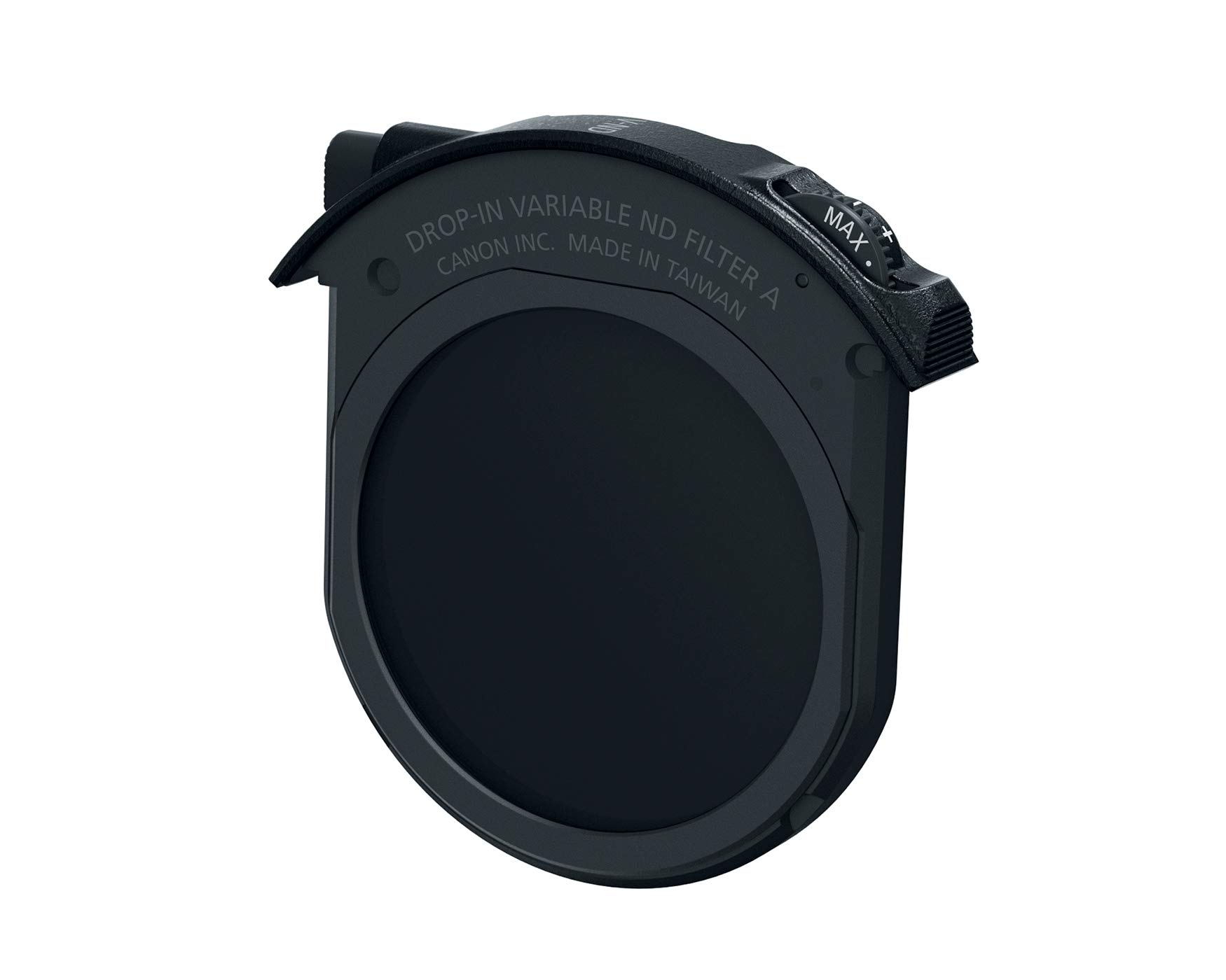 Canon Variable ND Filter A (3446C001) - Black, Full-Size Drop-In Filter for DSLR & Mirrorless Cameras - Perfect for Outdoor Photography, Videography & Studio Lighting Control