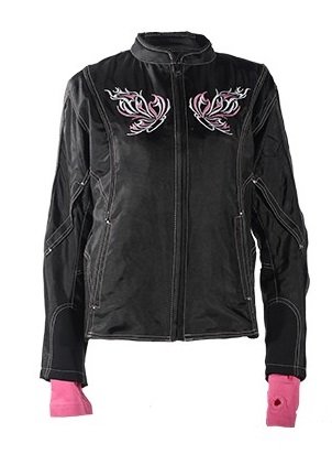 Women's Lightweight Textile Jacket with Pink Hoodie & Butterfly Print - Casual Outerwear for Spring/Fall, Perfect for Daily Wear, Outdoor Activities & Travel