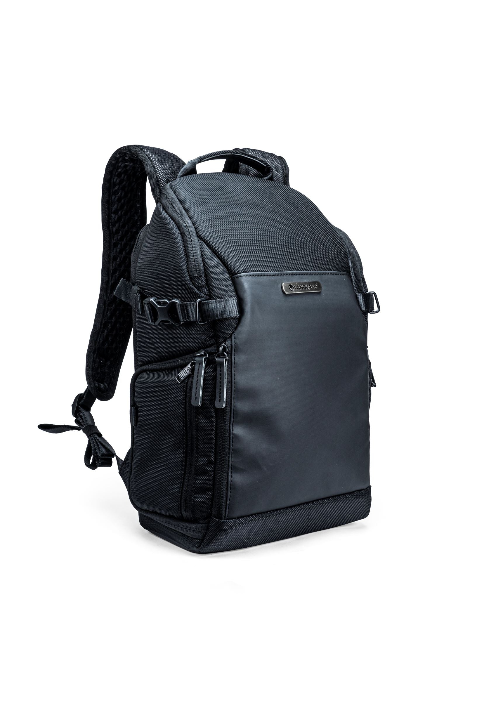 VEO SELECT 37 BRM BK Waterproof Travel Backpack for Men & Women - Durable Black Hiking Backpack with USB Charging Port, Perfect for Outdoor Adventures, Commuting & Business Trips