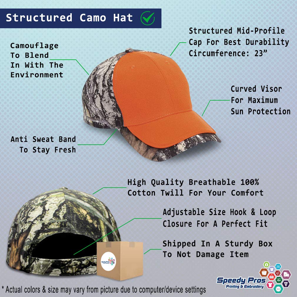 Exterminator B Embroidered Camo Baseball Cap for Men & Women - Hunting, Outdoor & Casual Wear