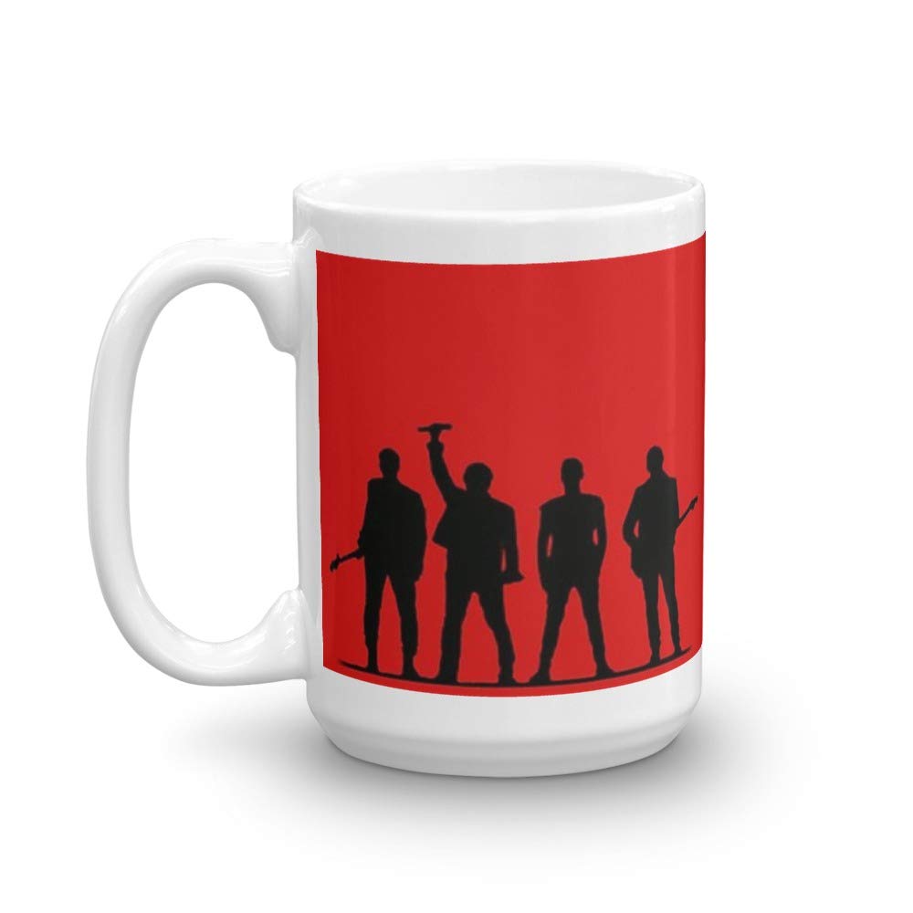 U2 The Joshua Tree Tour 15 Oz Ceramic Coffee Mug - Glossy Finish Gift for Music & Coffee Lovers - Perfect for Home, Office or Concert Memorabilia Collection