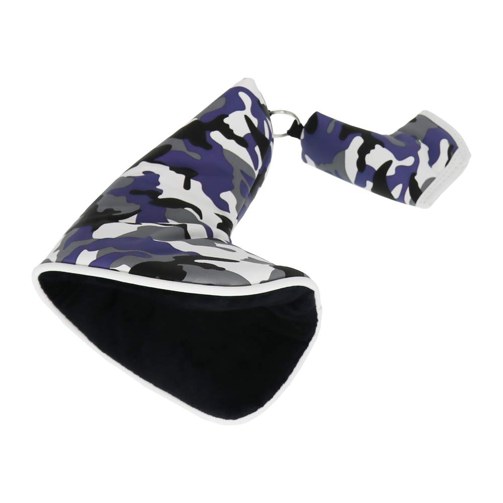 SEACLOUD Golf Blade Putter Cover - Camouflage Pattern Magnetic Headcover for Golf Club Protection | Perfect for Golf Course & Practice Sessions
