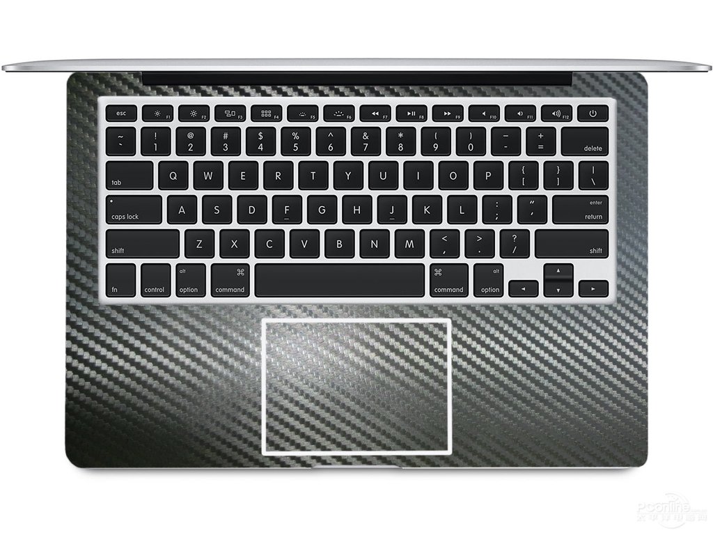 2-Pack Customized Free Cut Palm Rest Vinyl Sticker with Touchpad Cover for 13.3