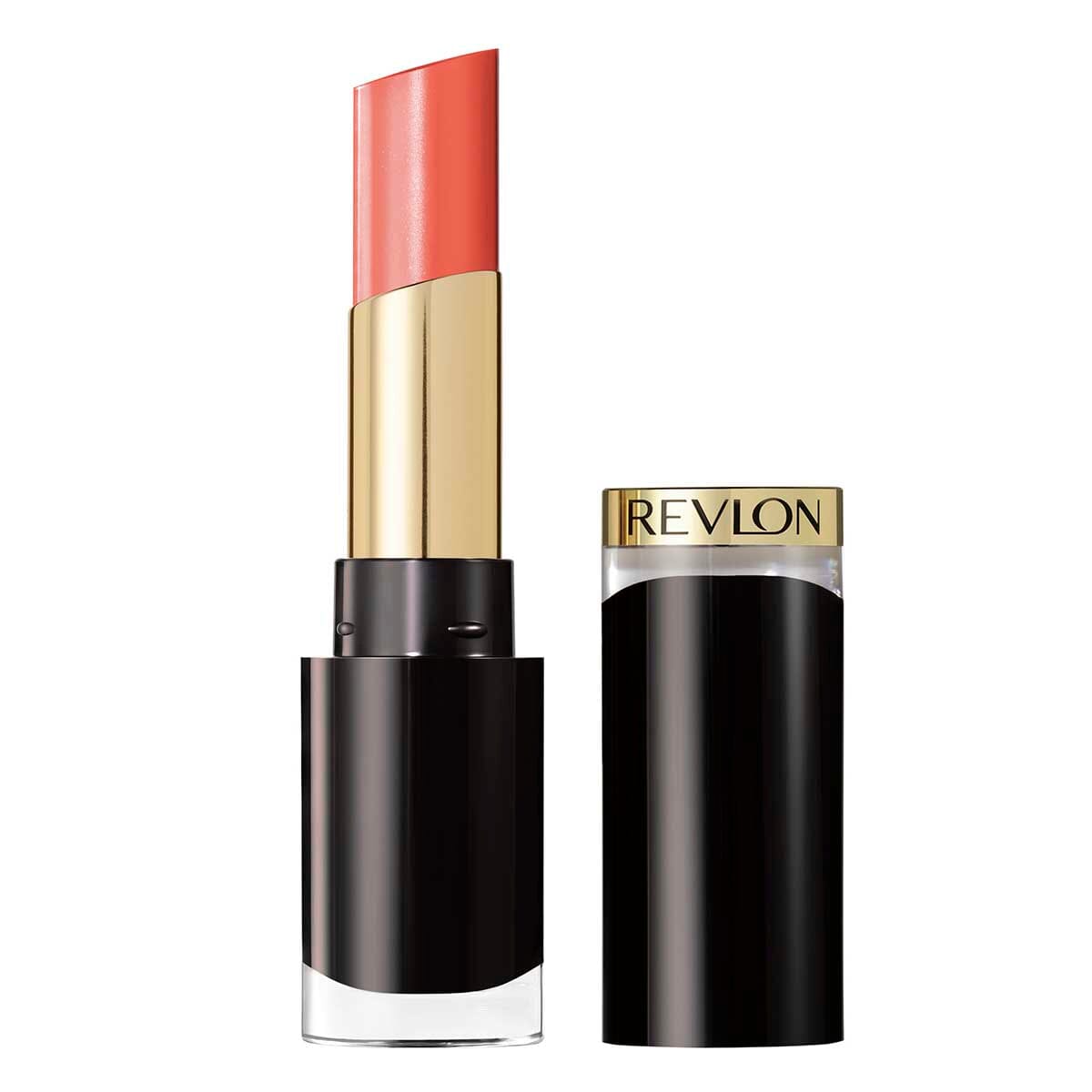 Revlon Super Lustrous Glass Shine Lipstick - Dewy Peach Shade | Hydrating & Glossy Finish | Perfect for Everyday Wear & Date Nights