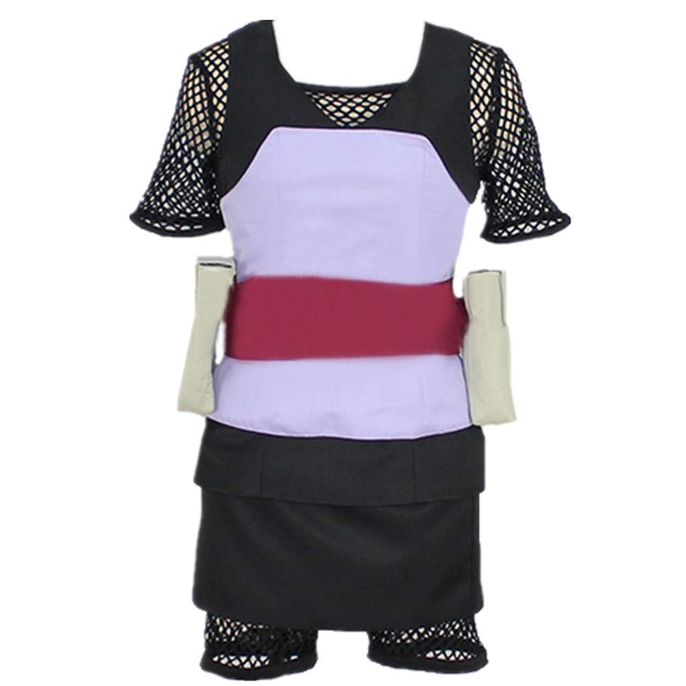 EChunchan Anime Temari Cosplay Costume for Women - Halloween Outfit with Hair Accessory & Gloves | Perfect for Cosplay Events, Comic Con, and Themed Parties