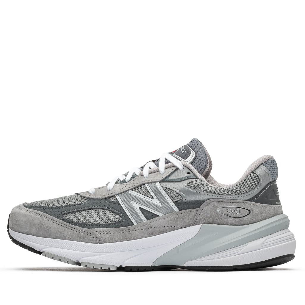 New Balance 990v6 Running Shoes - Made in USA, Grey - Perfect for Jogging, Gym & Casual Wear