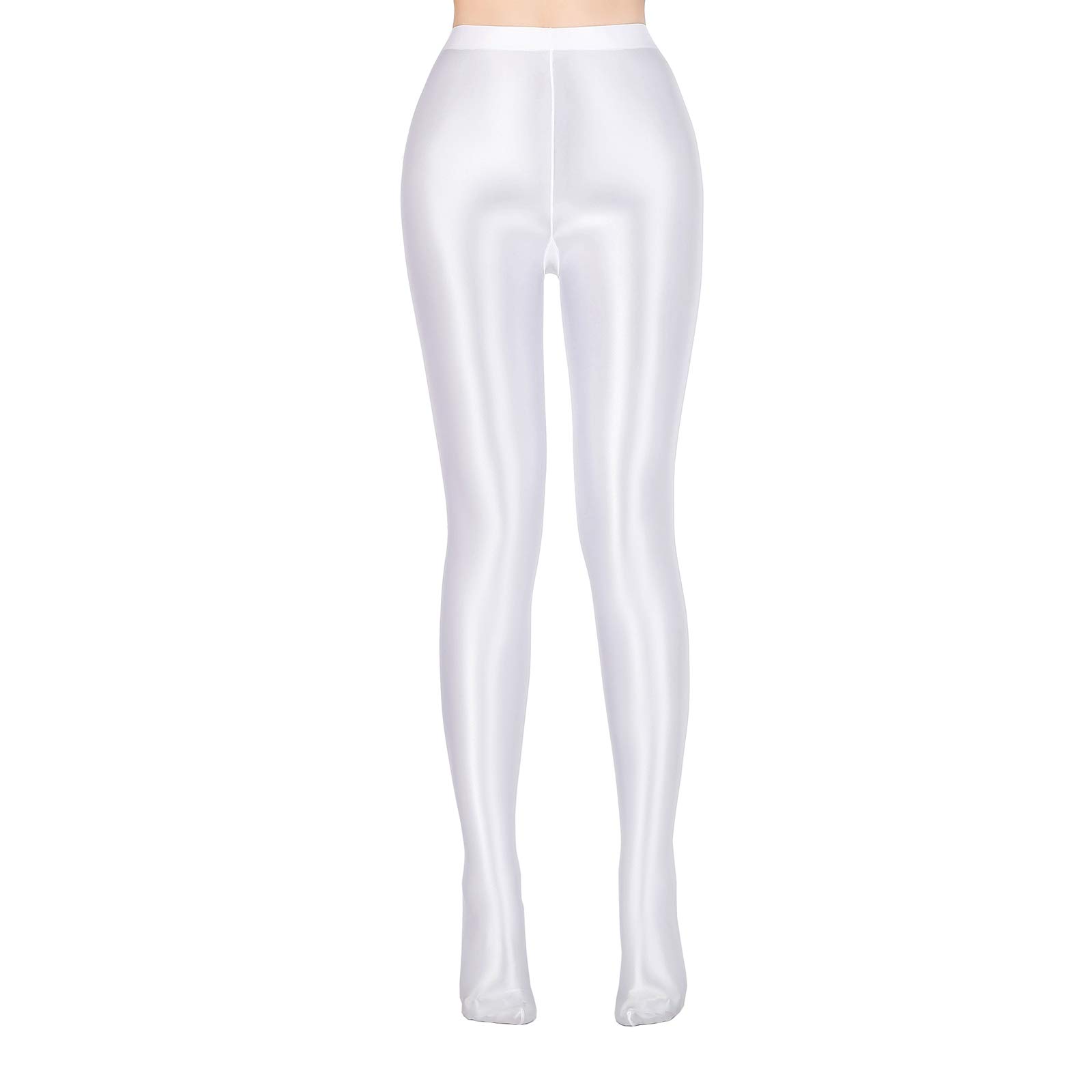 Glossy Opaque Pantyhose - Shiny High Waist Tights for Women | Sexy Stockings, Yoga Pants & Sports Leggings | Perfect for Training, Fitness & Everyday Wear