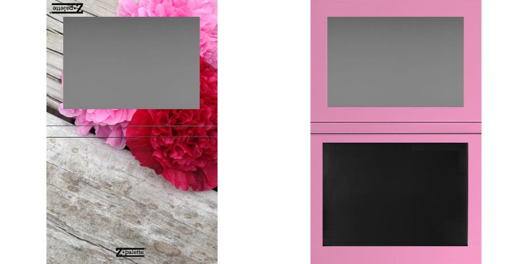 Custom Extra Large Magnetic Z Palette for Makeup - Perfect for Eyeshadows, Blush & Cosmetics Organization - Travel-Friendly Professional Makeup Case