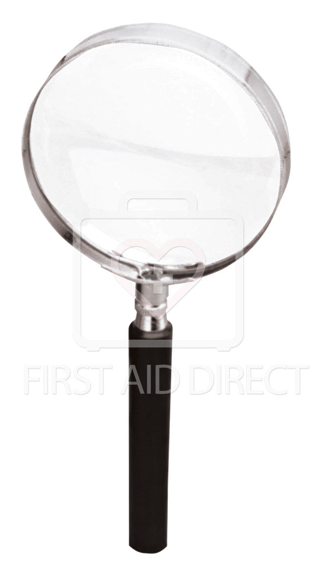 7.6cm Magnifying Glass with 3X Magnification - Premium Handheld Reading Magnifier for Books, Stamps, Coins & Jewelry - Ideal for Seniors, Hobbyists & Collectors (Perfect for Reading Small Print & Detailed Inspection)