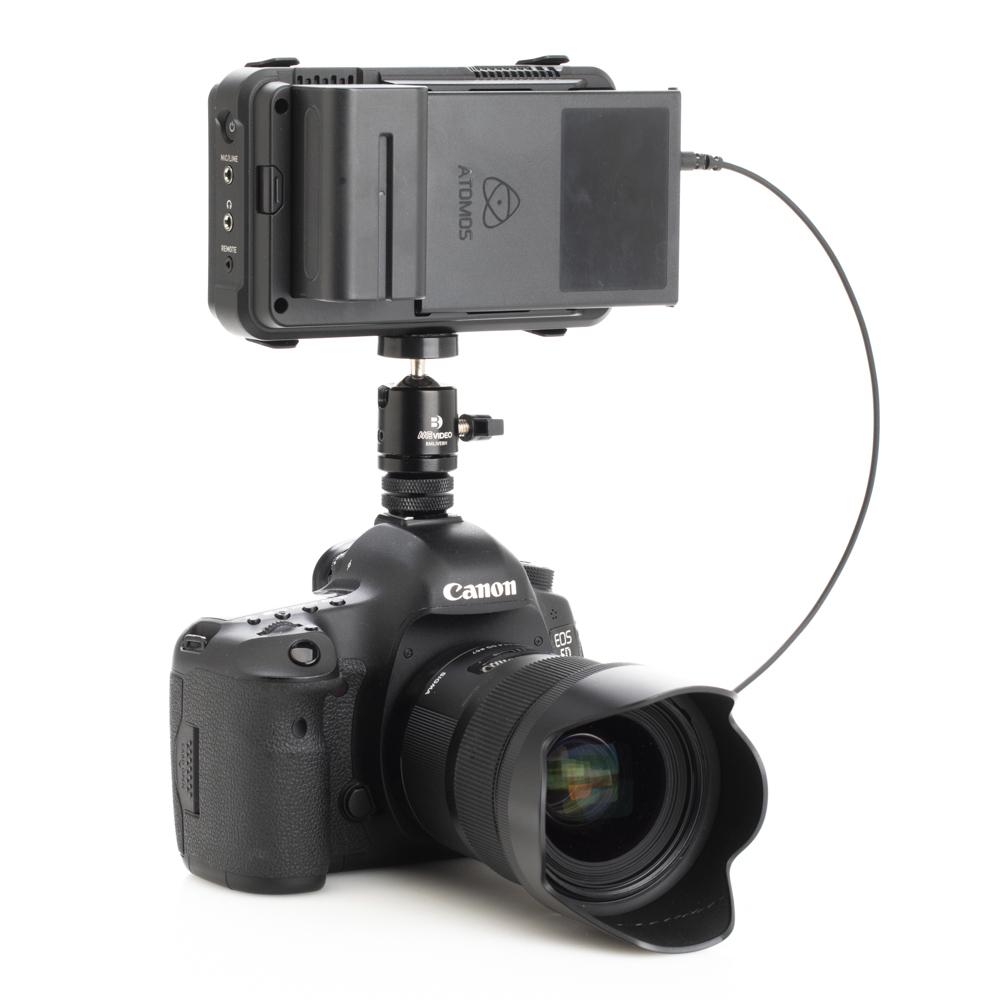 Benro MeVideo Professional Ball Head Tripod Mount for DSLR Camera - Perfect for Live Streaming, Vlogging & Photography