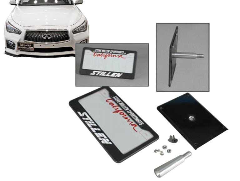 2014-2017 Infiniti Q50 Front License Plate Bracket - OEM 105510 Replacement - Perfect for Car Registration & Customization