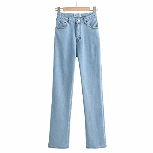 Women's High Waist Jeans - Fashionable Comfortable Stretch Denim Pants for Daily Wear & Casual Outfits | Perfect for Work, Weekend, and Date Night