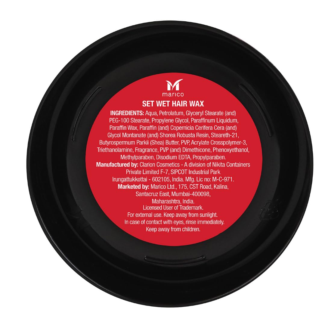 Set Wet Hair Wax For Men - Glaze Wax, 60g | Strong Hold & Healthy Shine Styling Wax, Restylable Anytime, Easy Wash Off | Paraben, Sulfate & Alcohol Free | Perfect for Daily Hairstyling, Parties & Professional Looks