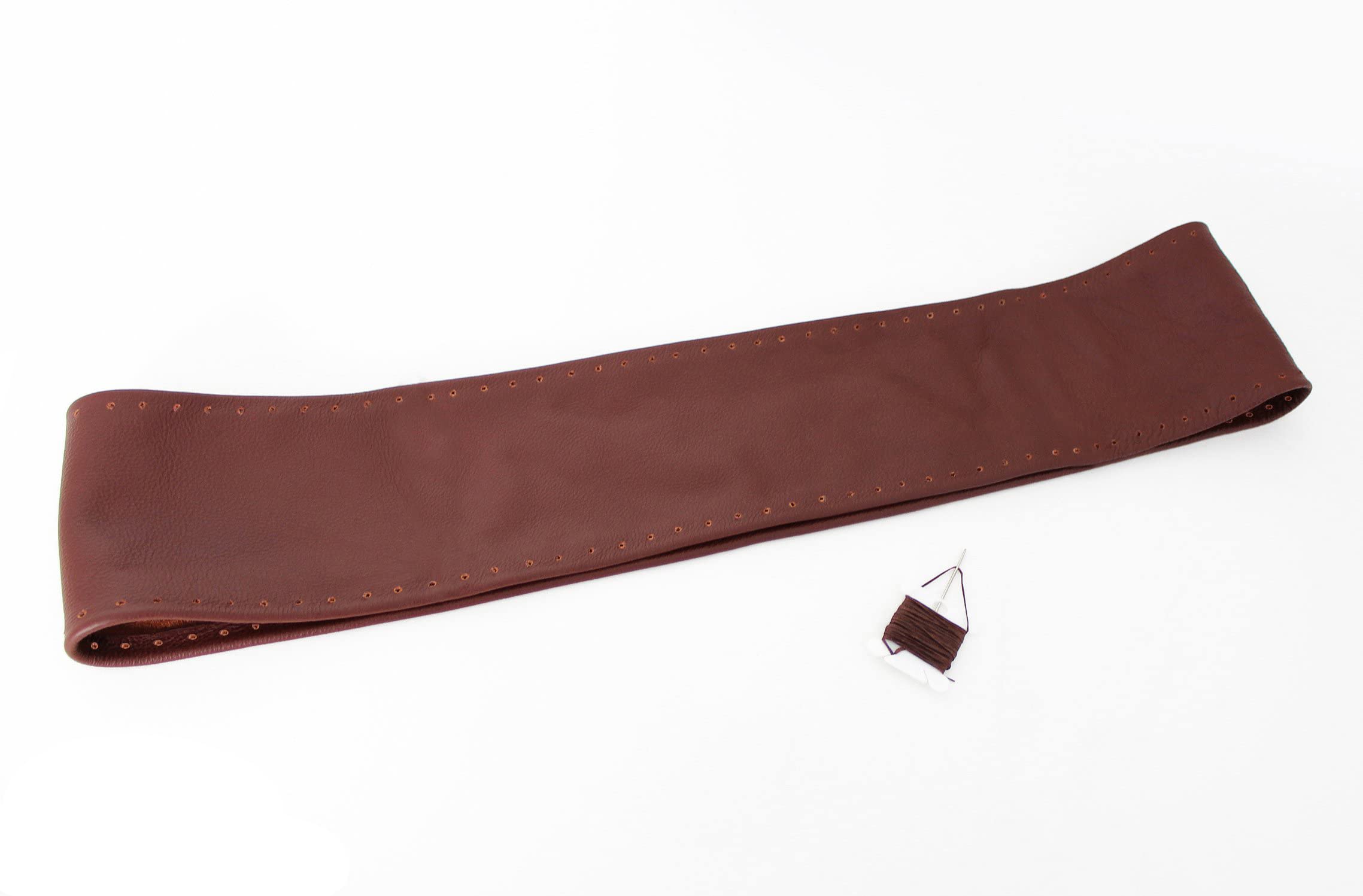 2008 Ford F250 F350 King Ranch Leather Steering Wheel Cover for Trucks