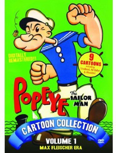 Popeye the Sailor Man Cartoon Collection Volume 1 - Classic Animated Series for Kids & Adults - Perfect for Family Movie Nights & Nostalgic Entertainment
