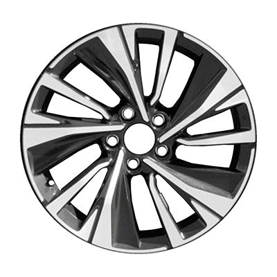 18-inch Honda Accord Rim ALY064081 (2016-2017) - Black OEM Wheel 42700T2AL82 - Perfect for Replacement & Car Upgrades