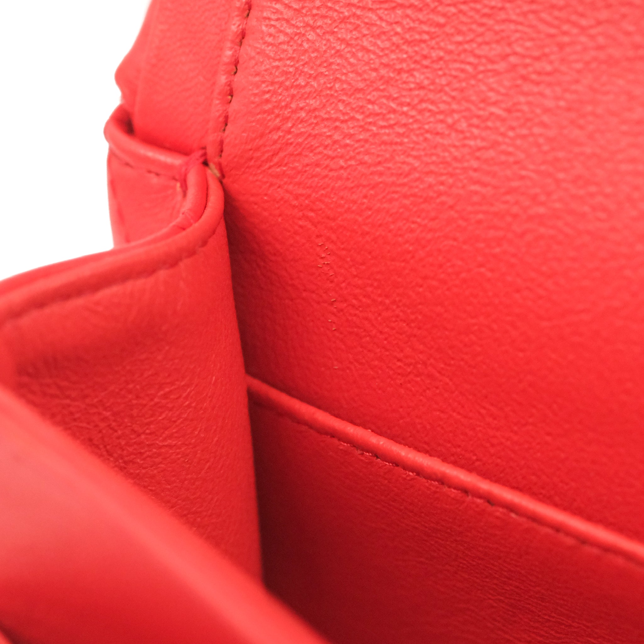 Chanel Classic Medium Double Flap Bag - Red Lambskin Leather with Gold Hardware | Luxury Designer Handbag for Women, Perfect for Parties, Weddings & Everyday Elegance