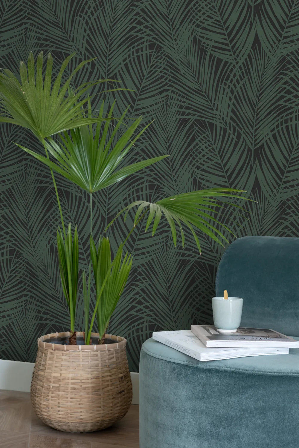 Paradise Fern Grove - Lush Artificial Fern Plants for Home & Office Decor | Perfect for Indoor Greenery, Living Room, Bedroom, and Workspace Decorations
