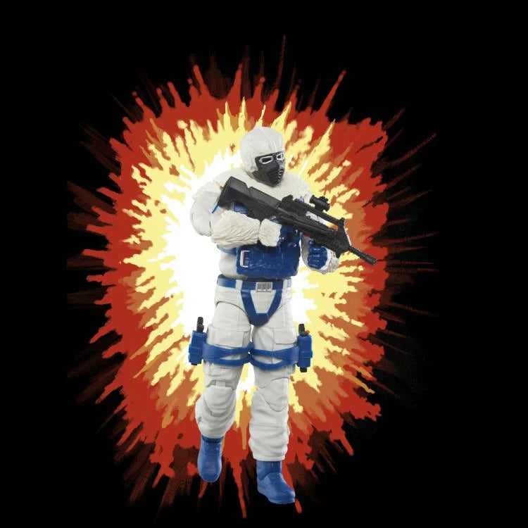 G.I. Joe Classified Series Retro Collection Snow Serpent Action Figure - 6-Inch Collectible Toy for Display & Play - Perfect for Fans, Collectors & Nostalgic Gift Giving