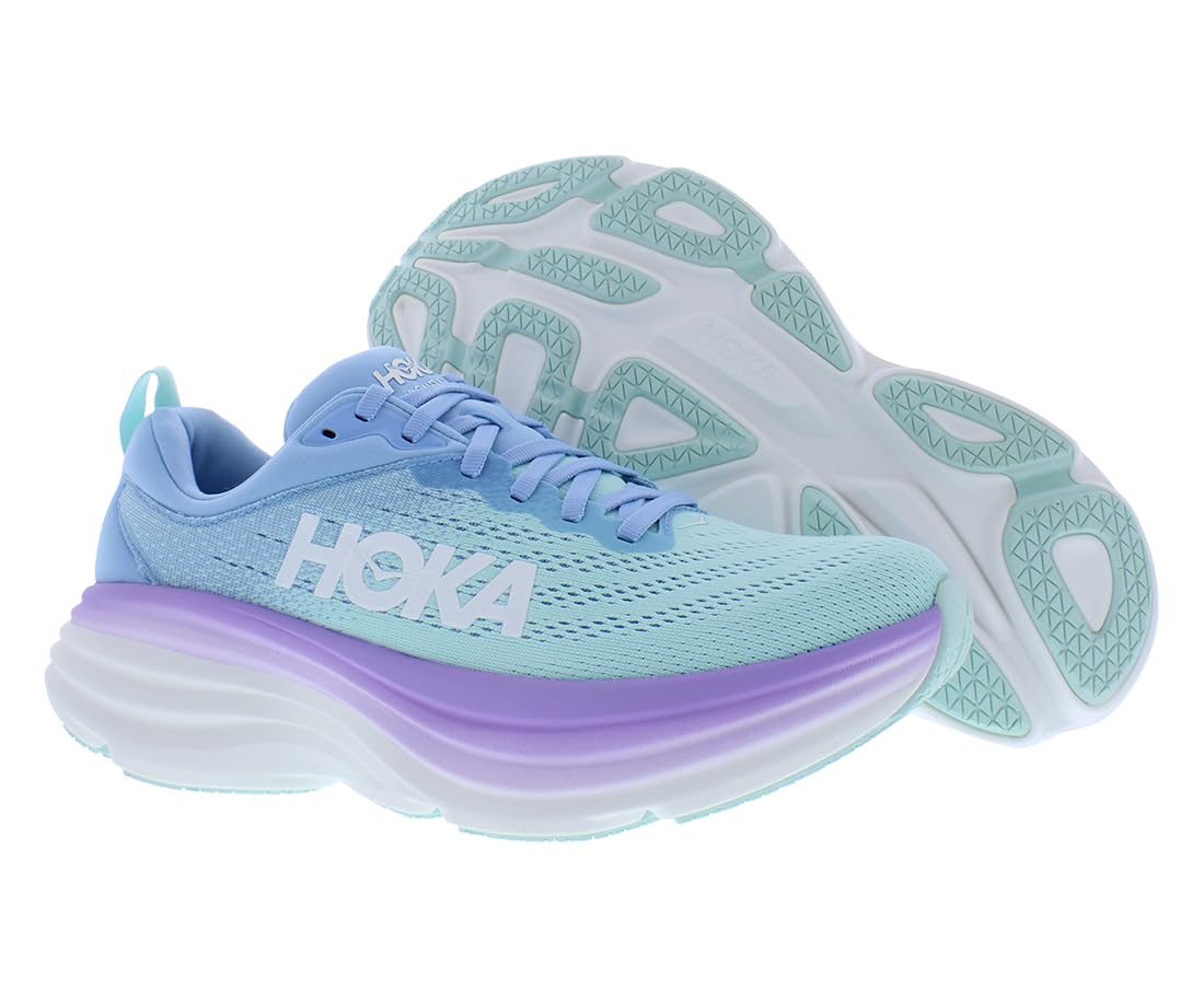 HOKA Clifton 9 Women's Running Shoes - Lightweight Cushioned Road Running Sneakers for Women | Perfect for Marathon Training, Jogging & Everyday Comfort