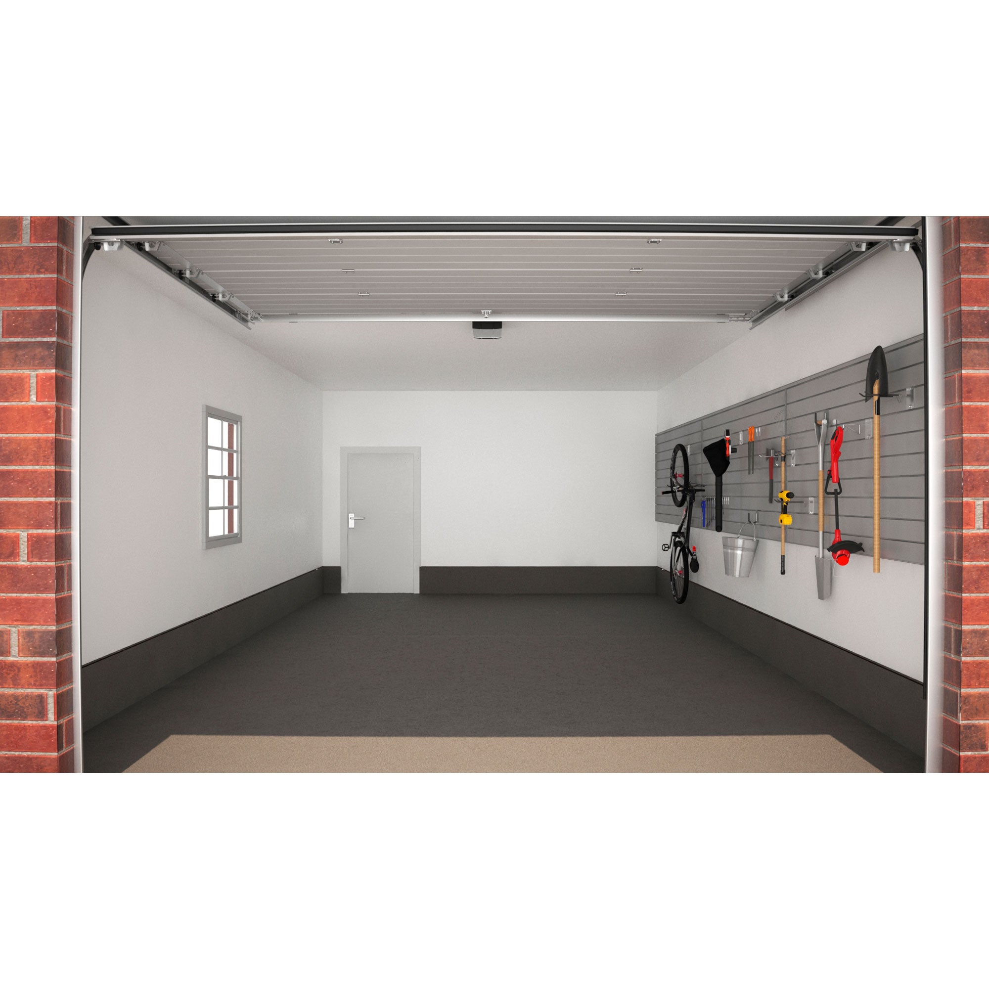 PVC Slatwall Standard Bundle - Retail Display Shelving System for Stores & Garages - Perfect for Organizing & Showcasing Products