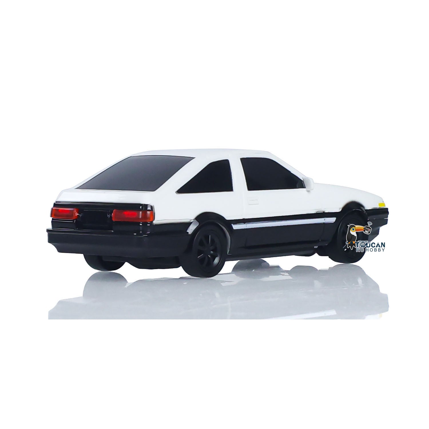 1/43 Scale 2.4Ghz High Speed RC Racing Car - AE86 Drift Vehicle 4WD Ready-to-Run Mini Model Toy with Battery - Perfect for Indoor Racing, Drift Competitions & Collectors (US Stock)
