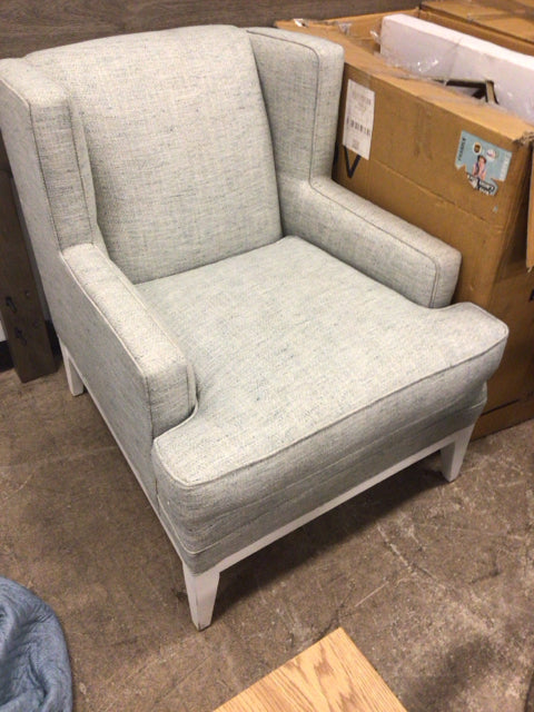 Mitchell Gold + Bob Williams Chevron Fabric Armchair - Stylish and Comfortable Upholstered Chair for Living Room, Office, or Reading Nook