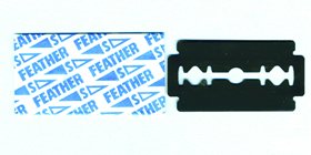 Premium Feather Double Edge Razor Blades - 500 Pack | Ultra Sharp Stainless Steel Blades for Smooth Shaving | Perfect for Safety Razors, Barber Shops & Home Grooming