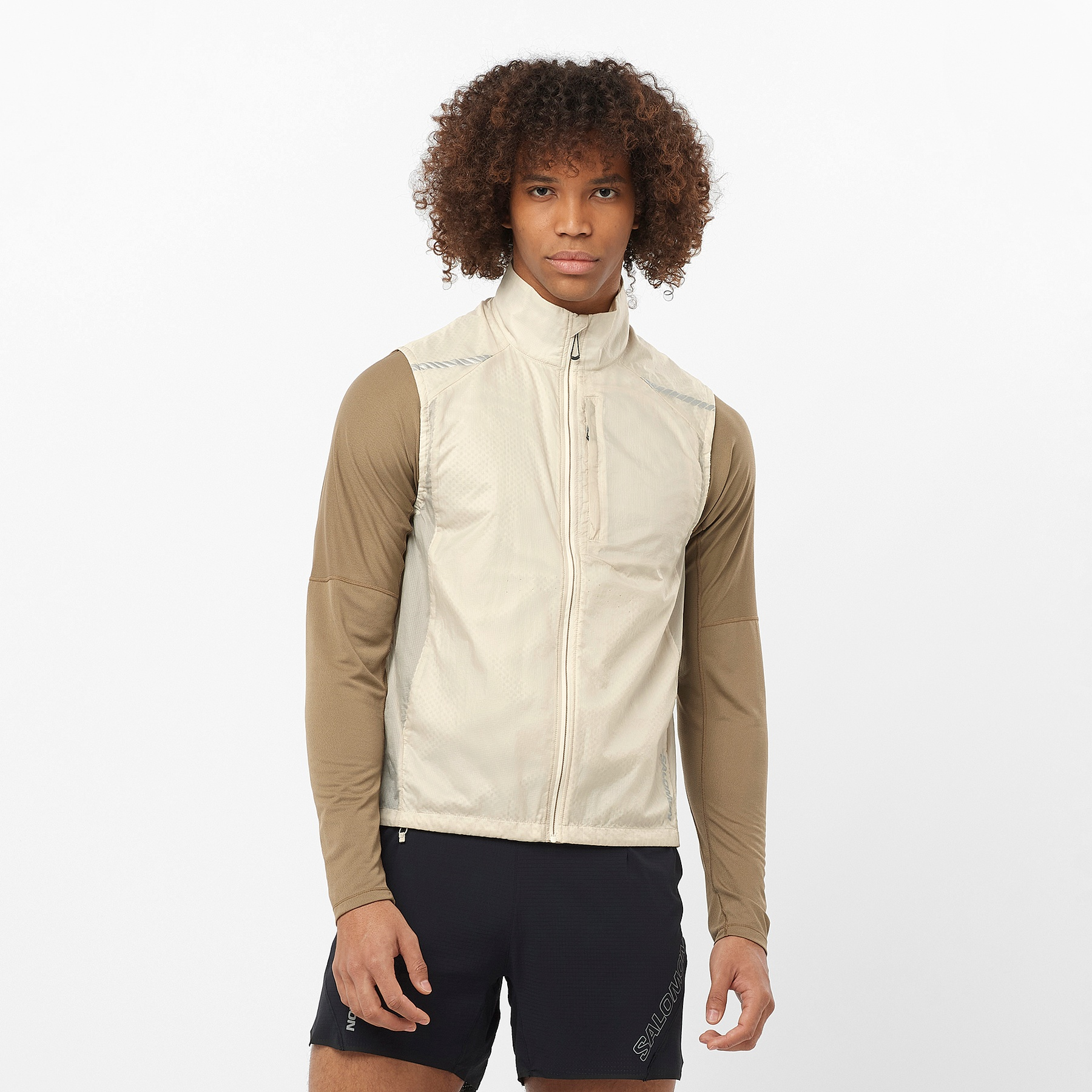 Salomon Men's Sense Flow Running Vest - Lightweight Breathable Hydration Pack for Trail Running & Hiking - LC2274400