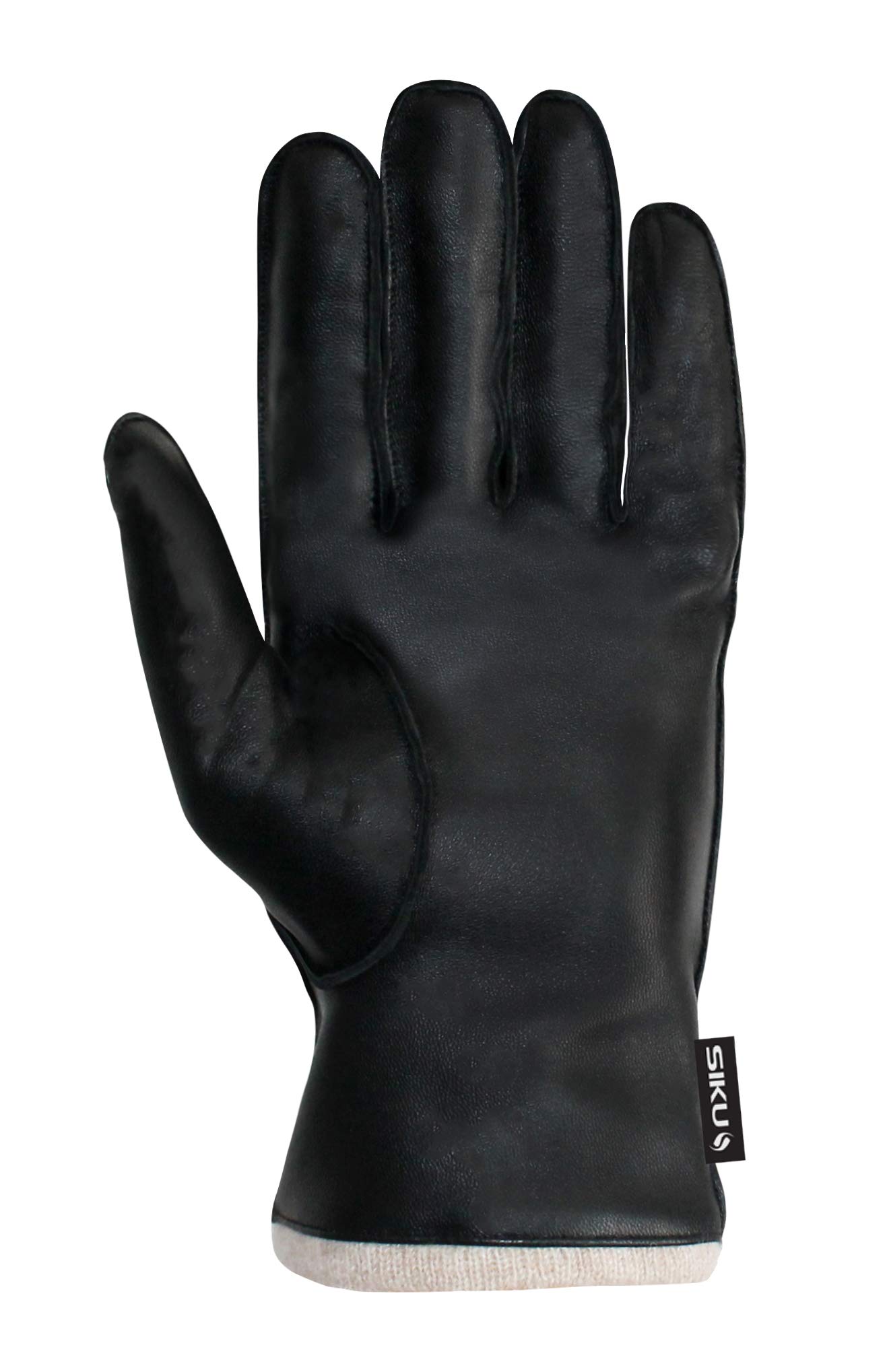 Siku Men's Winter Driving Gloves - Warm Leather Touchscreen Gloves for Cold Weather Commuting & Outdoor Activities