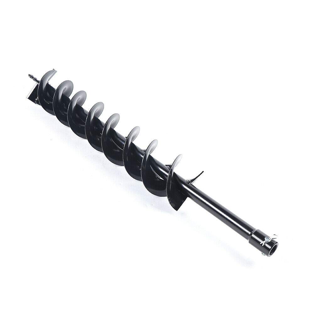 52cc Gas Powered Post Hole Digger with 2 Drill Bits & Extension Bar - Heavy Duty Earth Auger for Fence Building, Gardening, Landscaping & Farming Projects