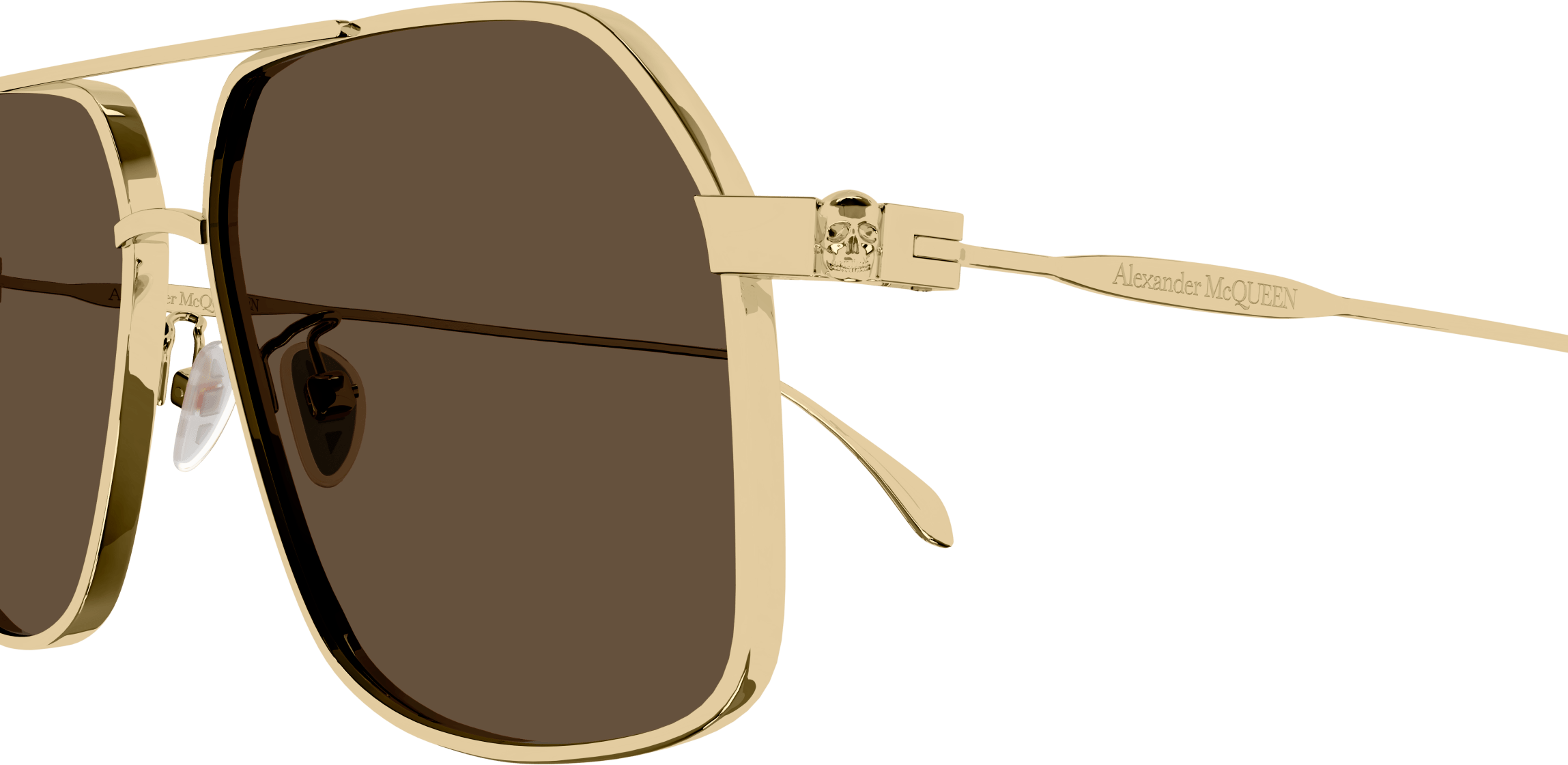 Alexander McQueen AM0372S Sunglasses - Luxury Designer Shades for Men & Women - UV Protection & Stylish Eyewear for Outdoor Activities, Travel & Fashion